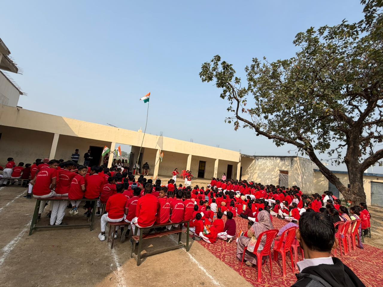 School event gathering