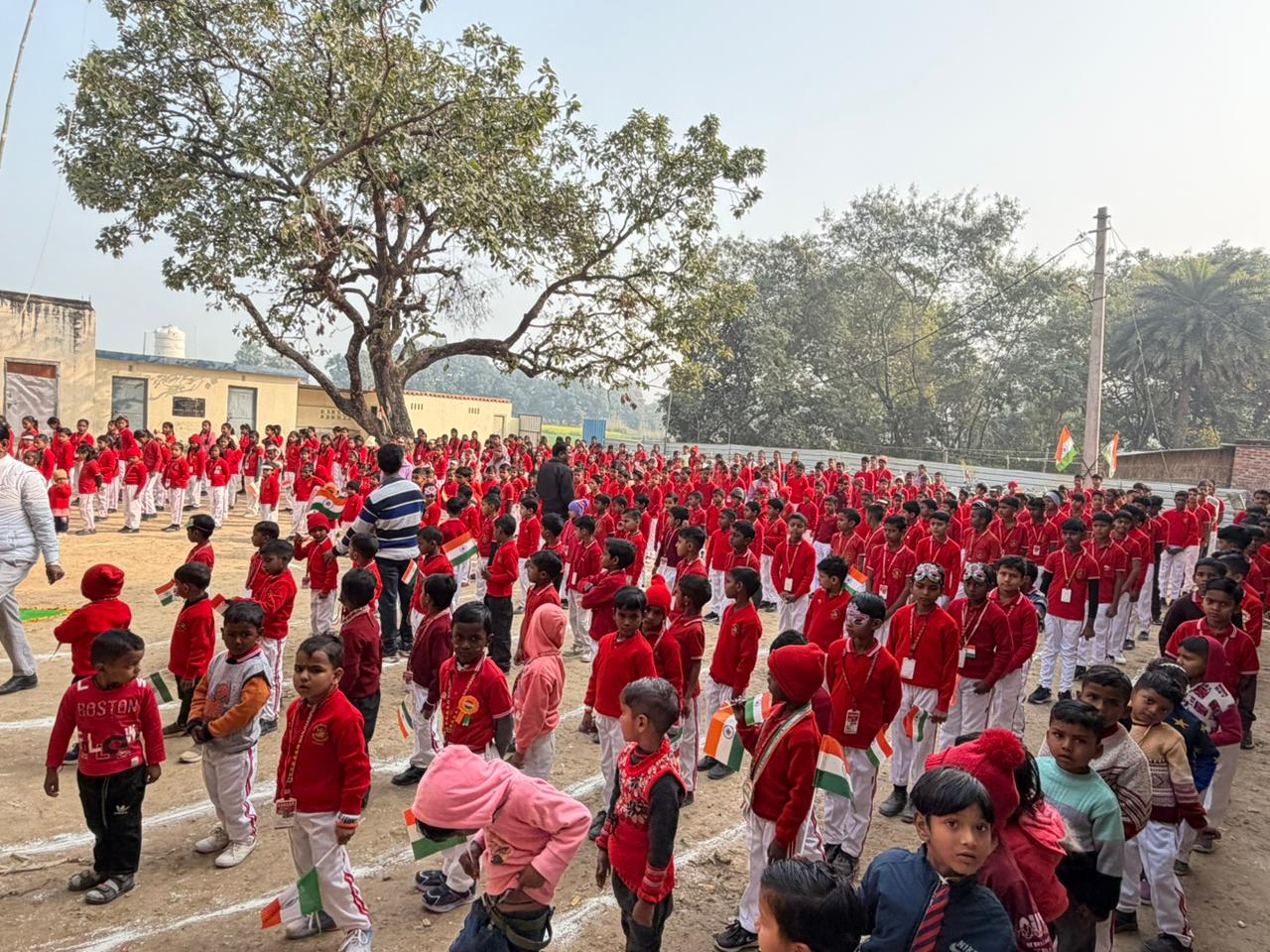 School students assembly